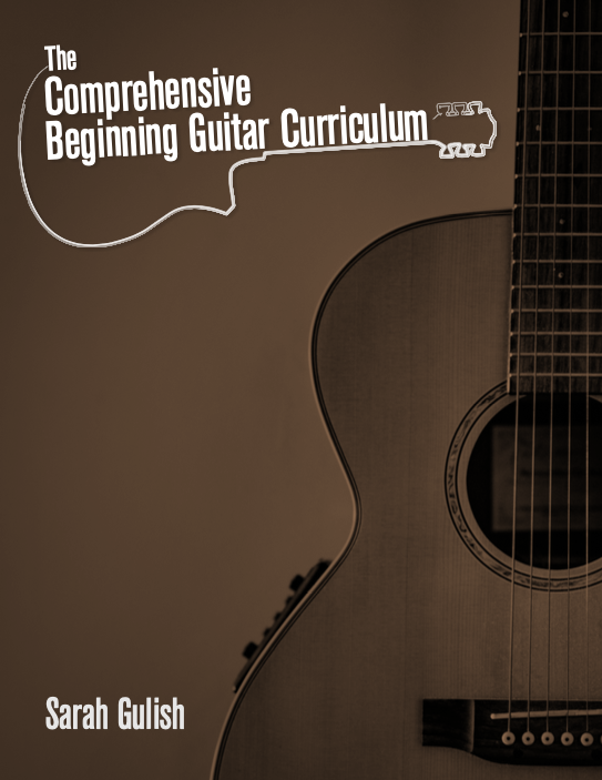Comprehensive Beginning Guitar Curriculum Cover