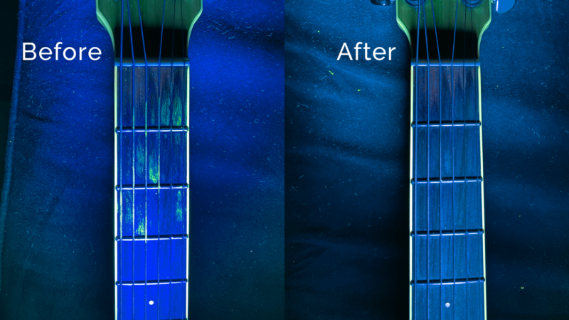 Guitar Germ UV Light