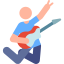 guitar player icon