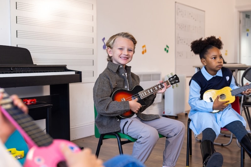 Microschool music class